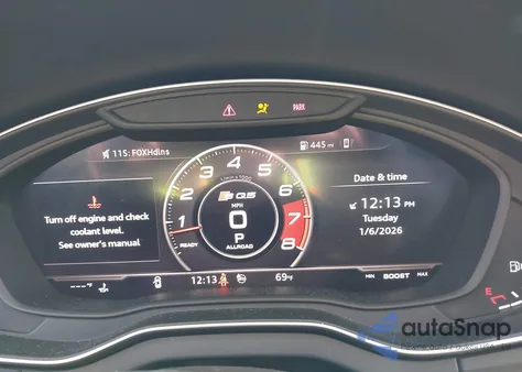 2018 Audi Sq5 3.0T Premium Plus z USA, uszkodzony, nr VIN WA1C4AFY0J2221036